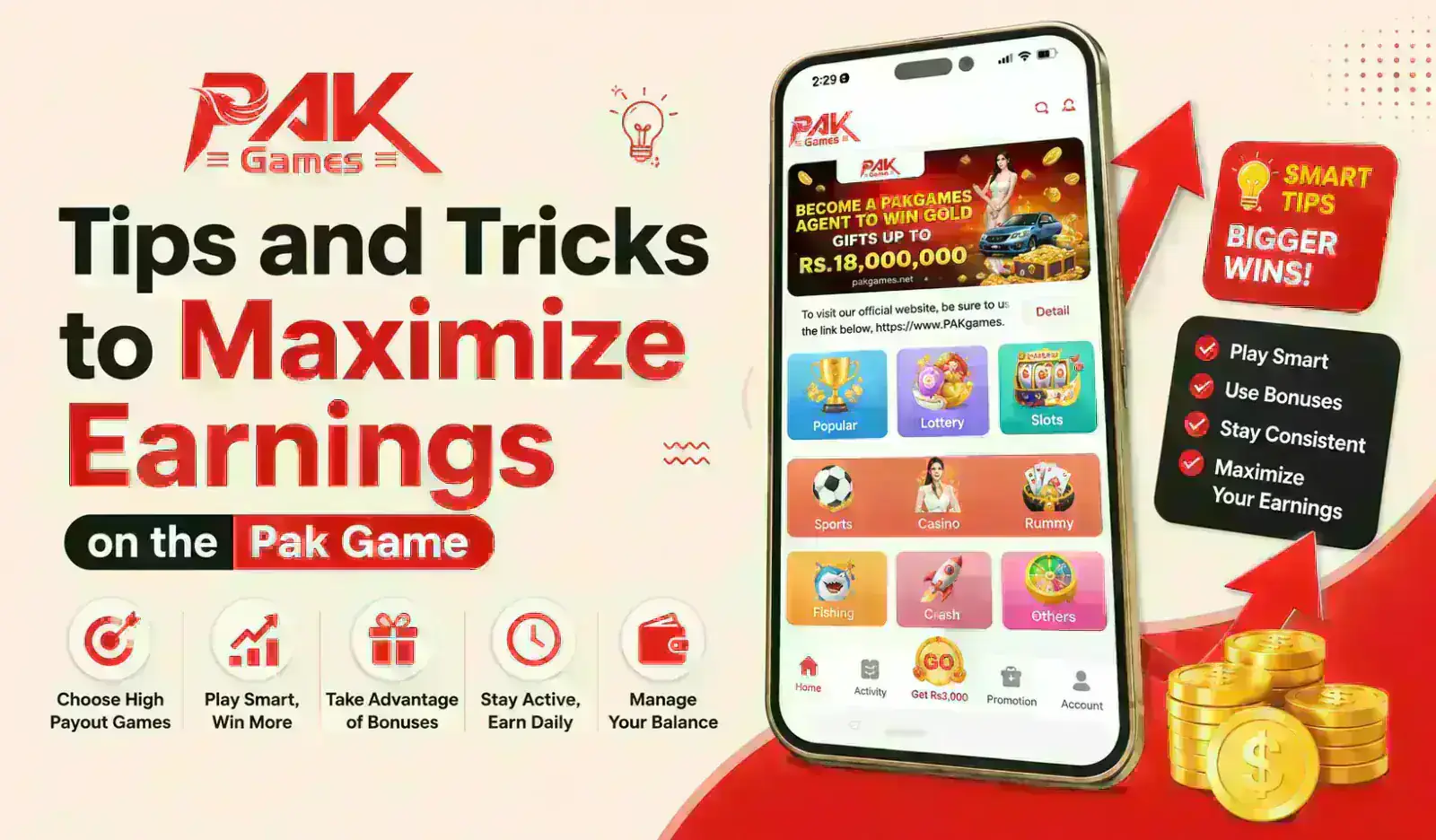 Tips and tricks to maximize earnings on Pak Game APK with smart gameplay strategies
